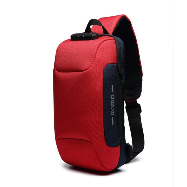 Anti-Kradoucí Crossbody Nabíjecí Taška
