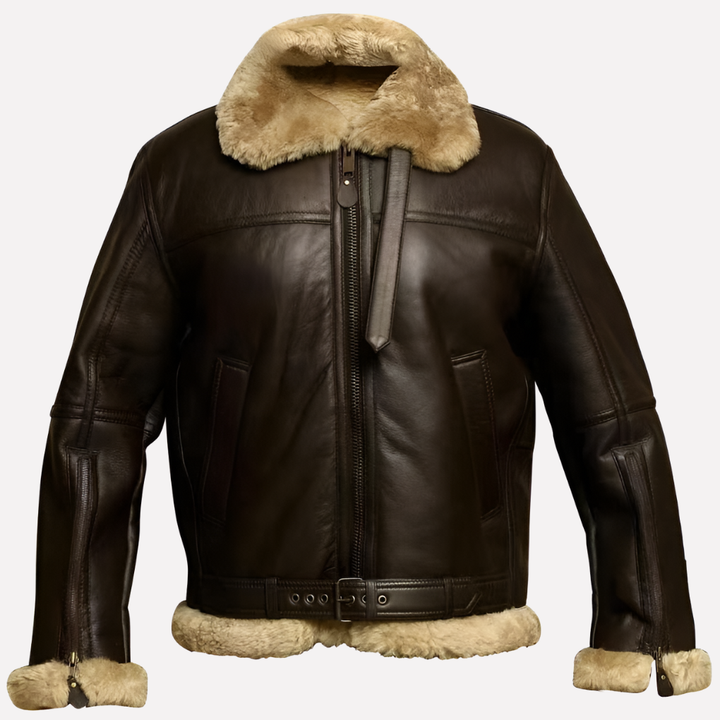 Pánská bunda ve stylu shearling