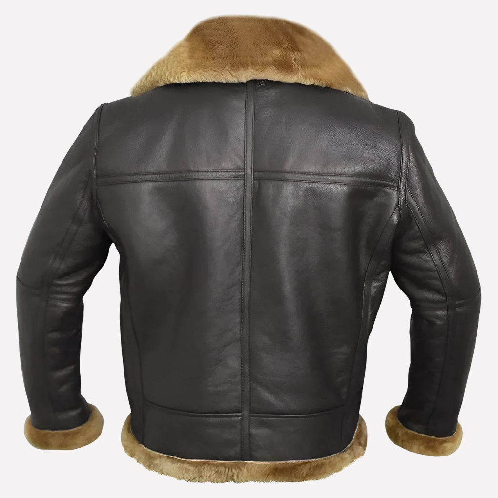 Pánská bunda ve stylu shearling