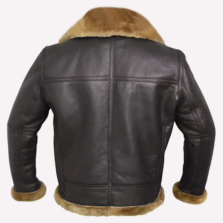 Pánská bunda ve stylu shearling