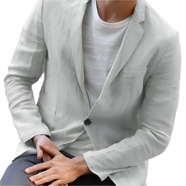 Elegantní a neformální pánský lněný blazer na každou příležitost