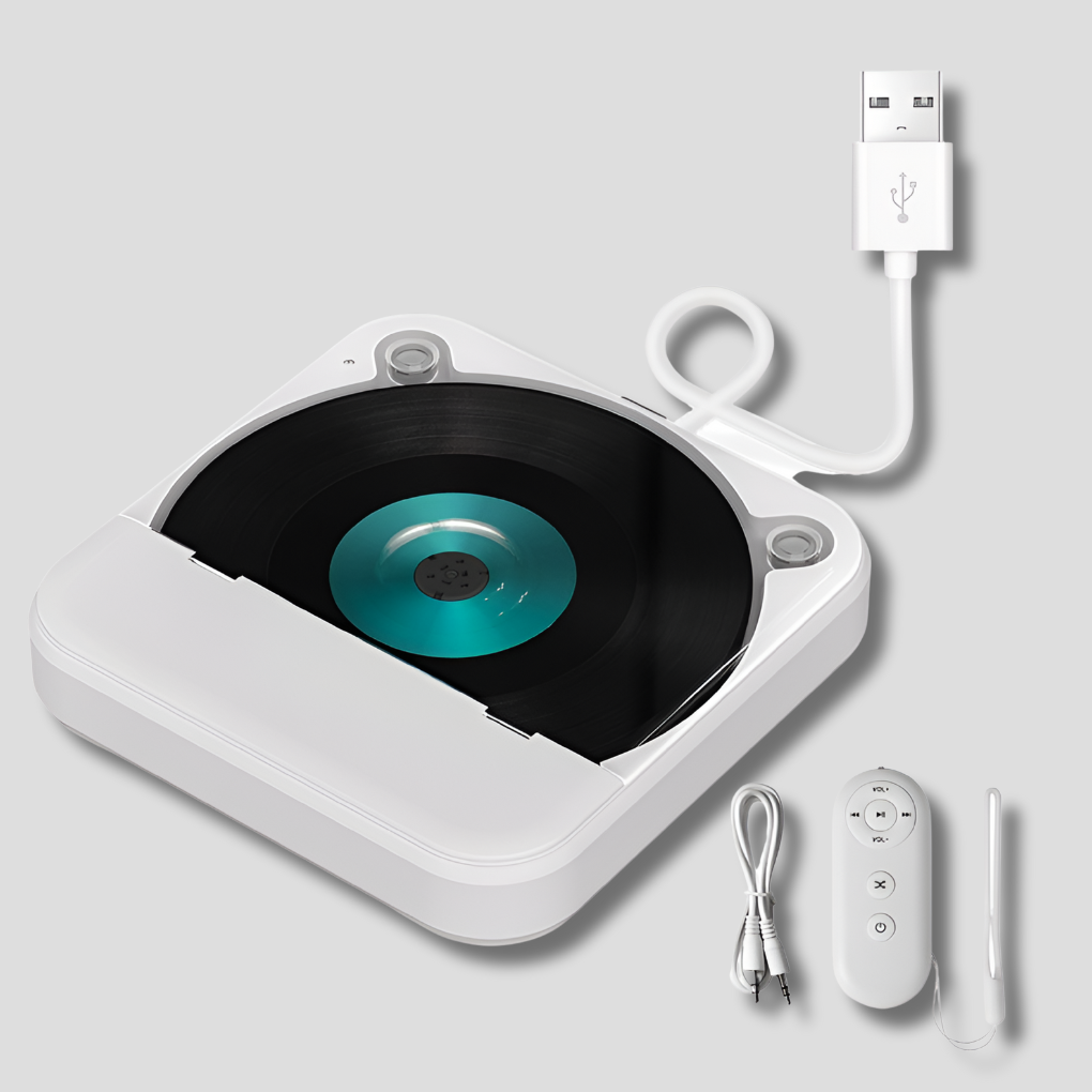 Přenosný CD přehrávač do auta – Vysokokvalitní audio na cestách