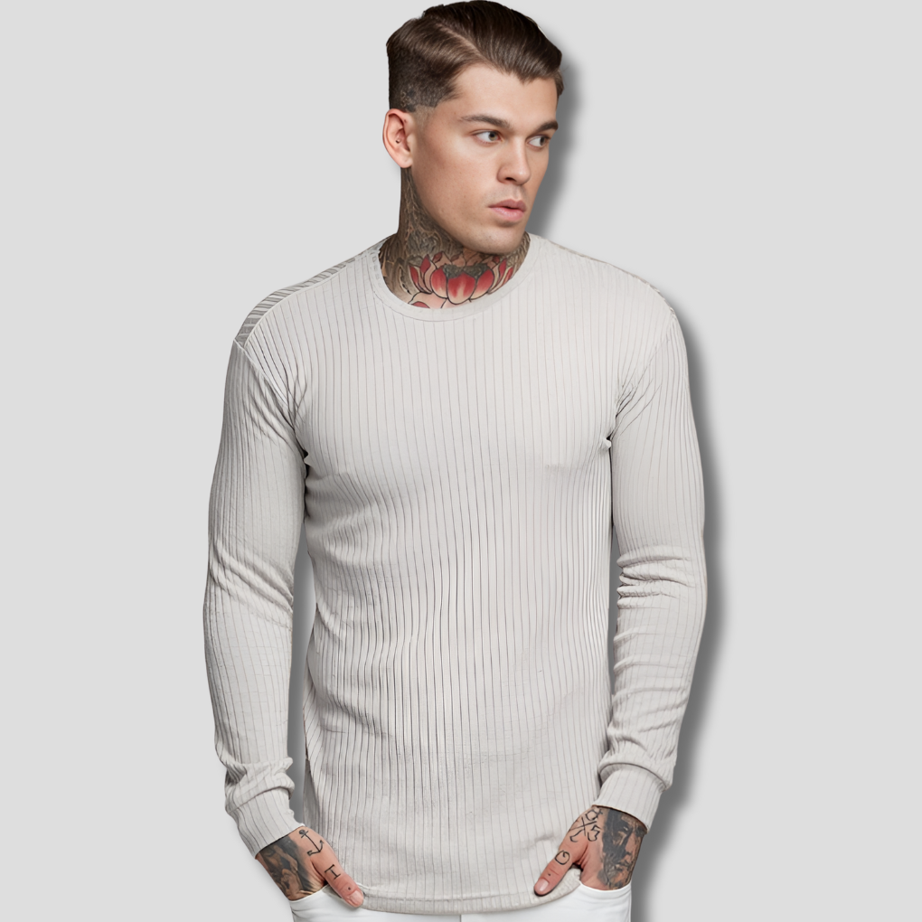 Jemný jemný vlnený svetr elegantní casual styl