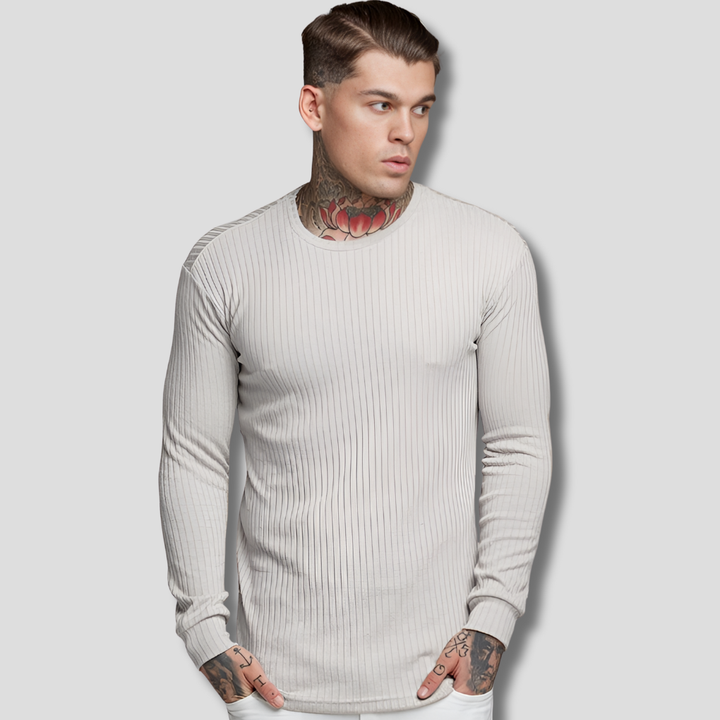 Jemný jemný vlnený svetr elegantní casual styl