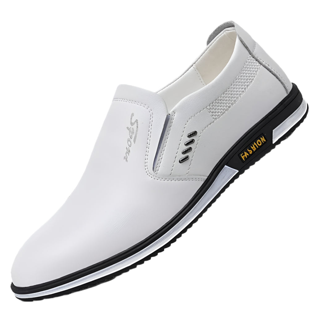 Elegantní pánské kožené boty v různých barvách