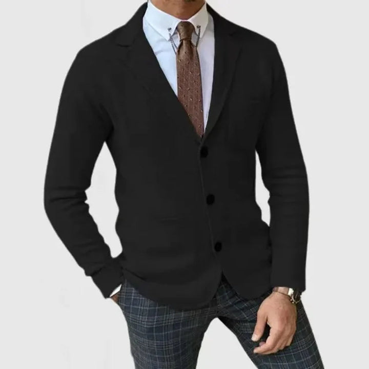 Pánské pletené sako – vymazaný styl