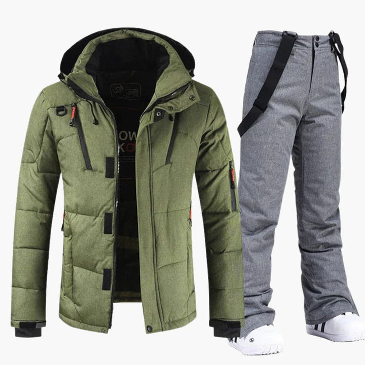 Pánský lyžařský set – bunda s kapucí a kalhoty