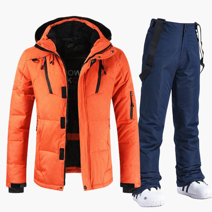 Pánský lyžařský set – bunda s kapucí a kalhoty