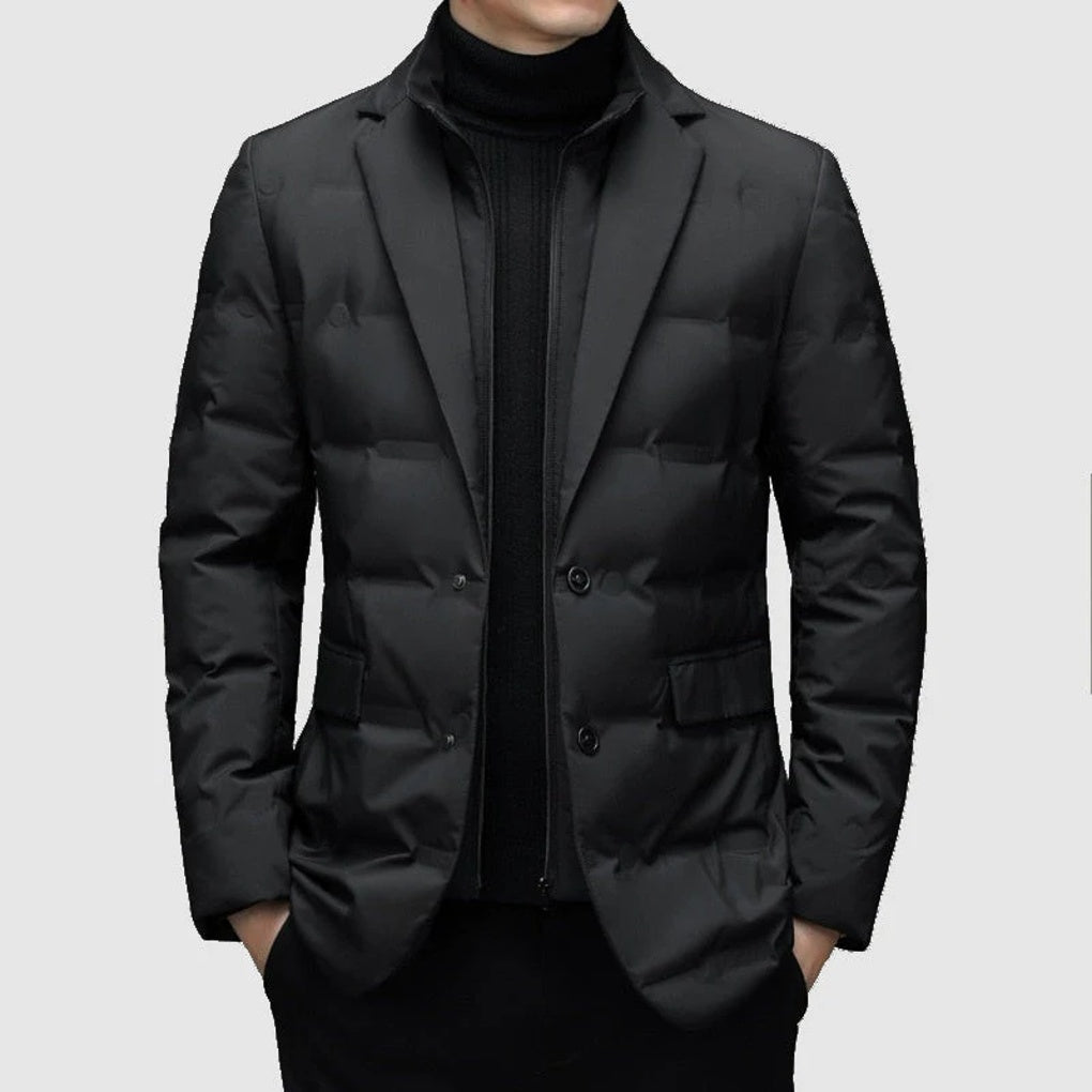 Pánská parka bunda styl zimní připravený layer
