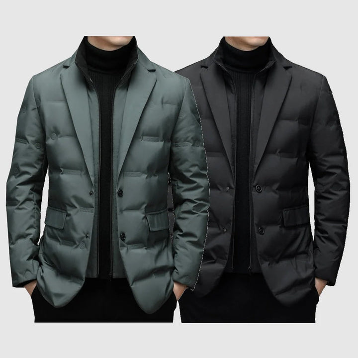 Pánská parka bunda styl zimní připravený layer