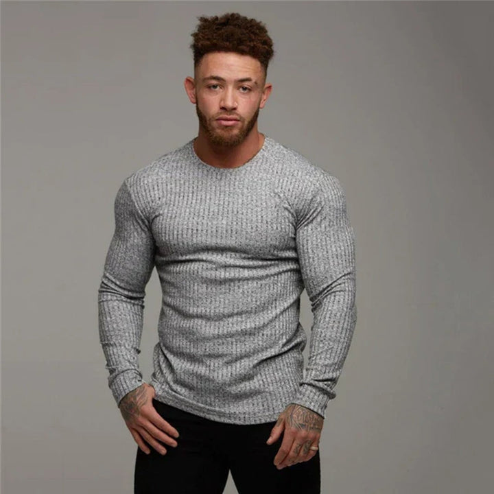 Jemný jemný vlnený svetr elegantní casual styl