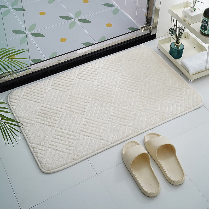 Ultra-absorbentní, extra měkký chlupatý koupelnový koberec