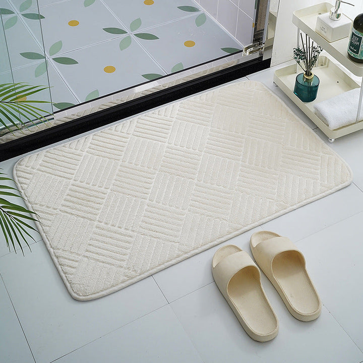 Ultra-absorbentní, extra měkký chlupatý koupelnový koberec
