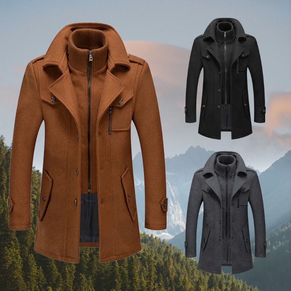 Pánský kabát – Modní design s moderním šarmem