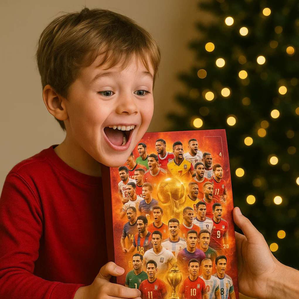 Adventní kalendář fotbalového klubu 2025