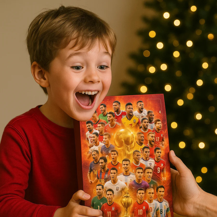 Adventní kalendář fotbalového klubu 2025