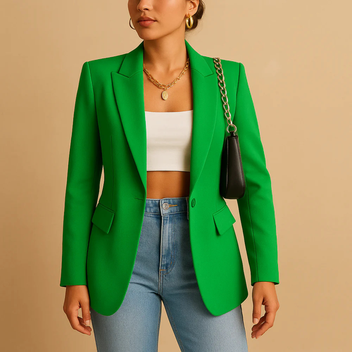 Elegantní Fitted Blazer pro Ženy