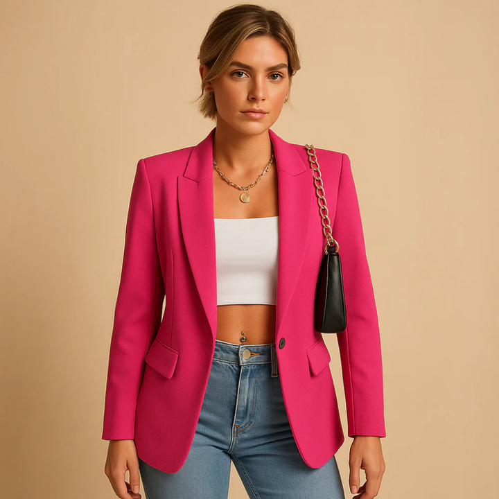 Elegantní Fitted Blazer pro Ženy