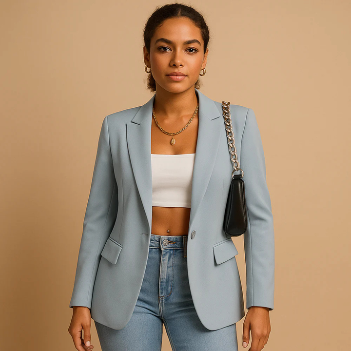 Elegantní Fitted Blazer pro Ženy