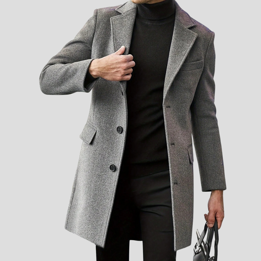 Pánský klasický reverzní kabát