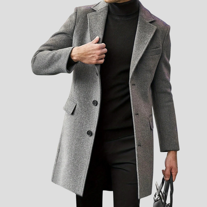 Pánský klasický reverzní kabát