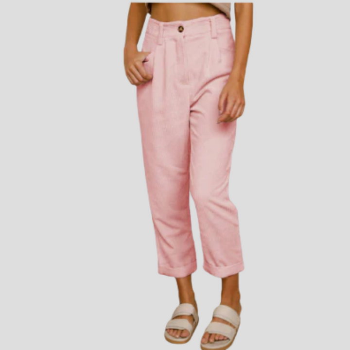 Stylové kordové kalhoty – Casual flair s texturou