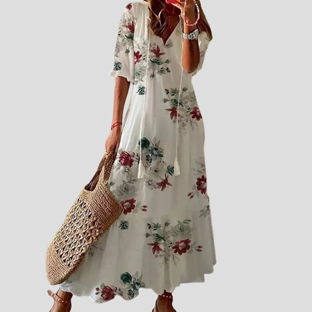 Jemná Petal Maxi Sukně