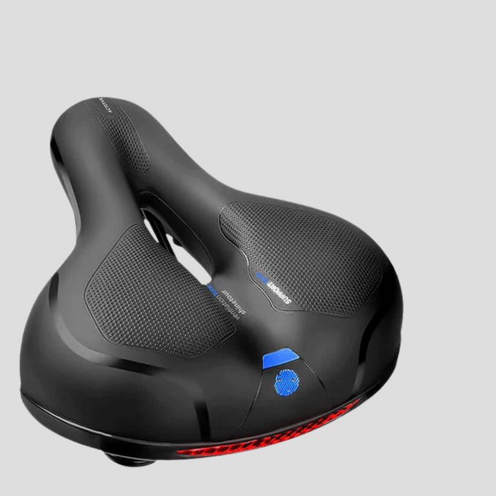 Univerzální ergonomické cyklistické sedlo – design s podporou a ovládáním
