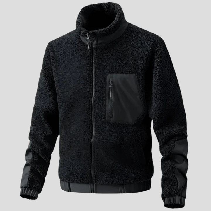 Mužská outdoor fleece bunda