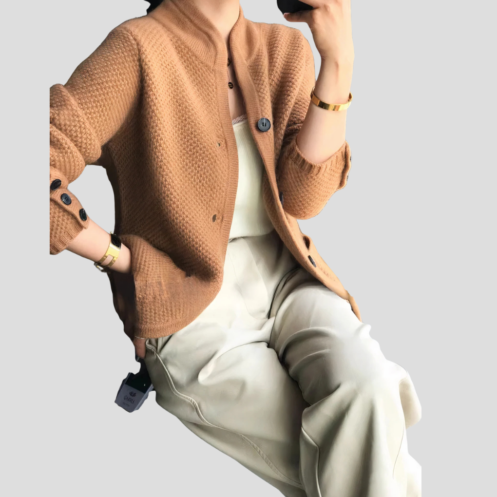Kasmírový cardigan pro ženy