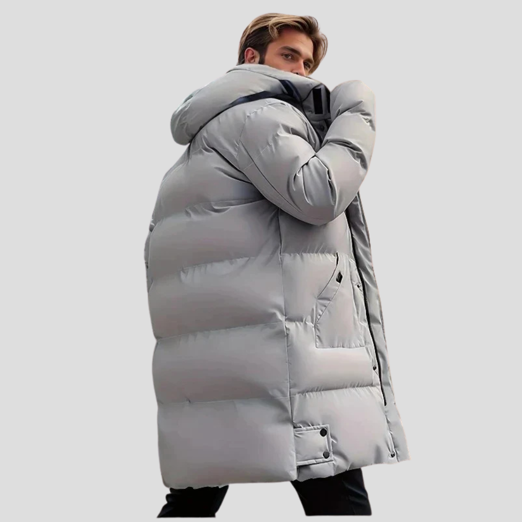 Pánský Parka Kabát – Elegantní Štít pro Tvrdé Počasí