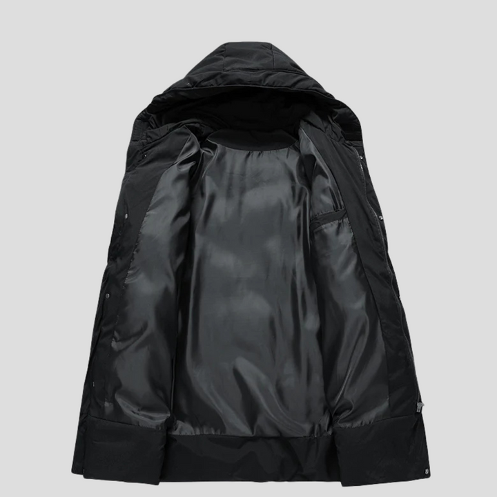 Pánský Parka Kabát – Elegantní Štít pro Tvrdé Počasí