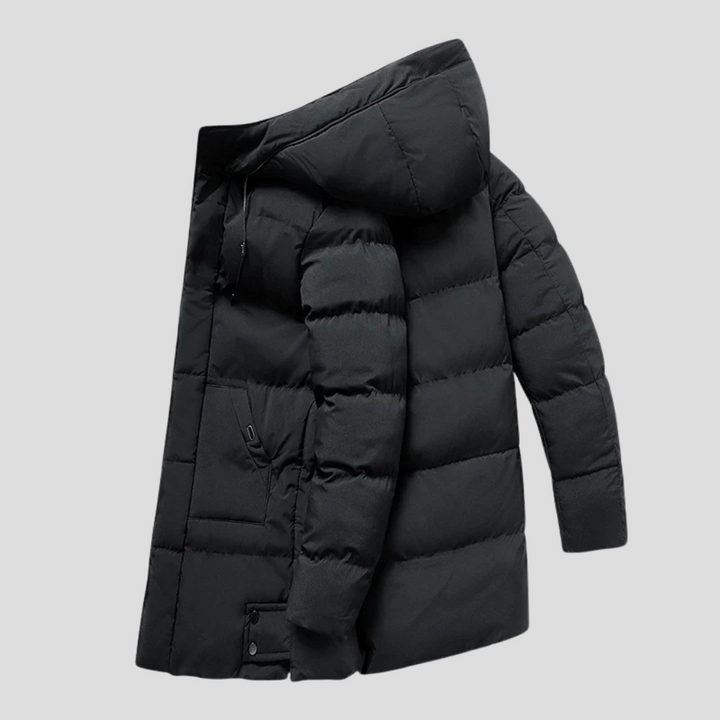 Pánský Parka Kabát – Elegantní Štít pro Tvrdé Počasí