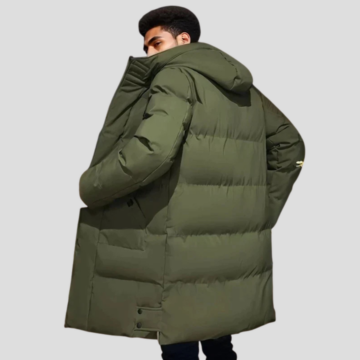 Pánský Parka Kabát – Elegantní Štít pro Tvrdé Počasí