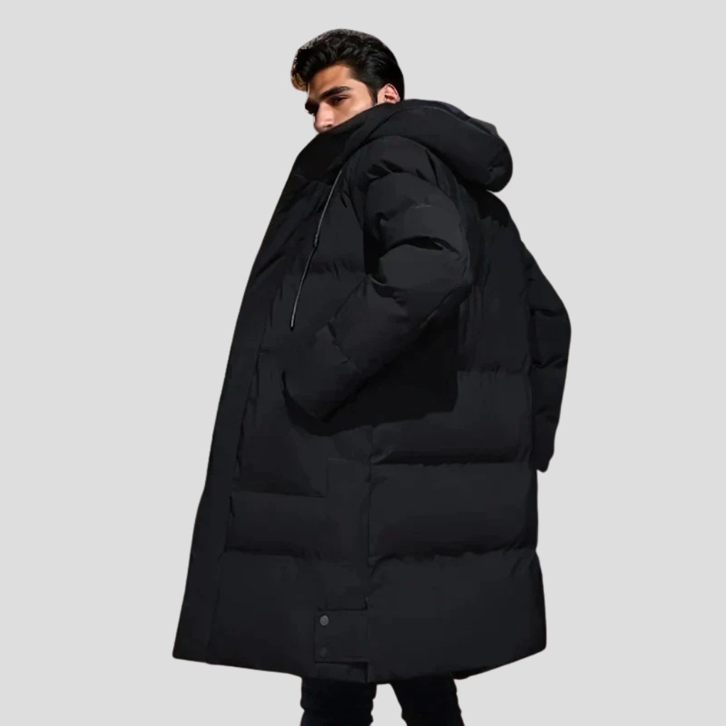 Pánský Parka Kabát – Elegantní Štít pro Tvrdé Počasí