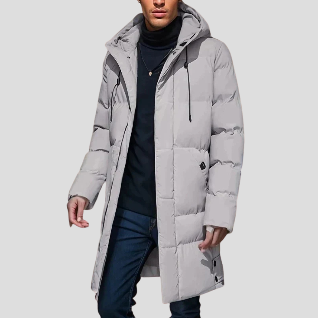 Pánský Parka Kabát – Elegantní Štít pro Tvrdé Počasí