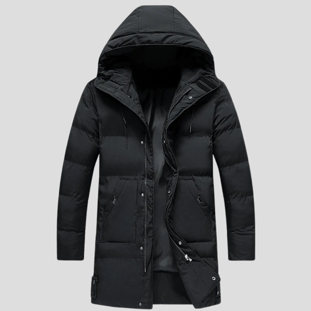 Pánský Parka Kabát – Elegantní Štít pro Tvrdé Počasí