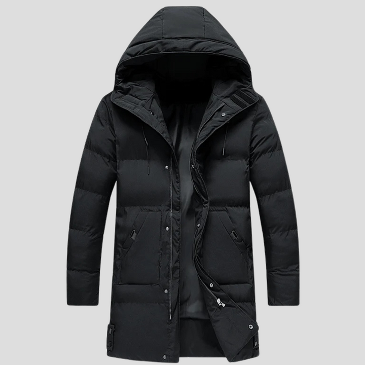 Pánský Parka Kabát – Elegantní Štít pro Tvrdé Počasí