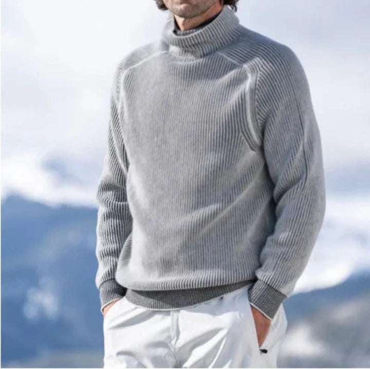 Pánský turtleneck svetr – elegantní a stylový pro chladné sezóny