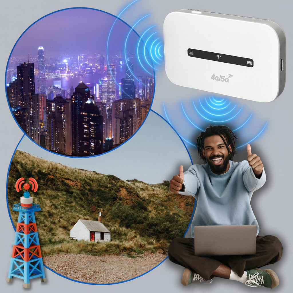 Přenosný Wi-Fi router – Internetový přístup na cestách