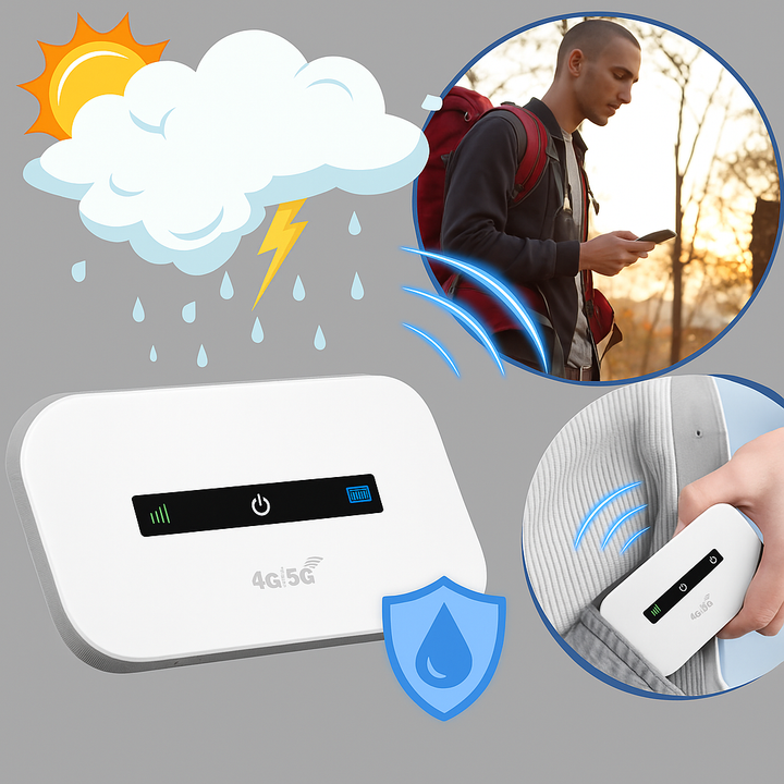 Přenosný Wi-Fi router – Internetový přístup na cestách