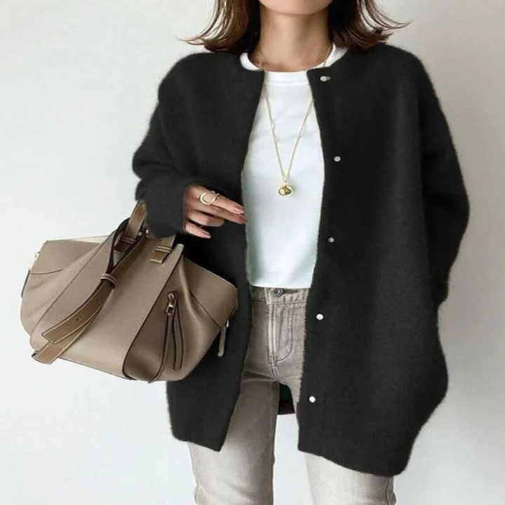 Verena pletený cardigan – univerzální styl pro vrstvené vzhledy