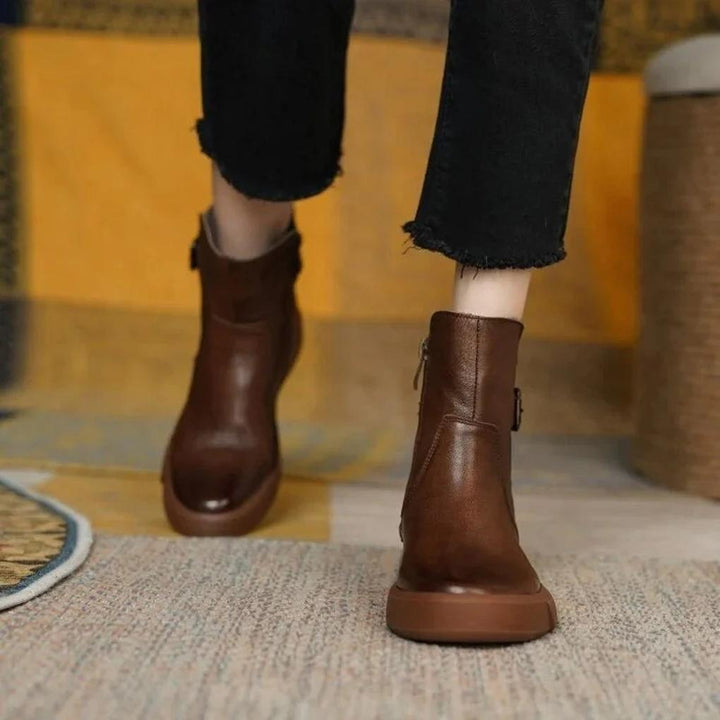Vintage kotníkové boty – Retro styl s moderním nádechem