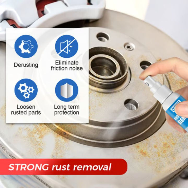 Effektiver Rostentferner: Entfernt hartnäckigen Rost von Metall &amp; Chrom, verleiht Glanz, ideal für Heim &amp; Garten, 100 ml.