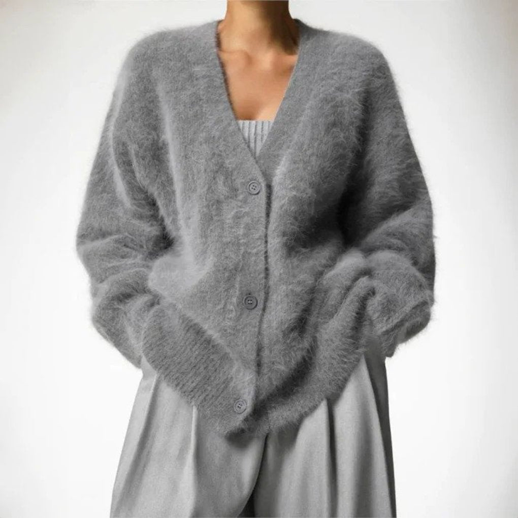 Jemný vlněný cardigan