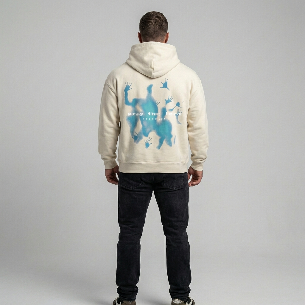 Unisex Oversized Grafický Svetř