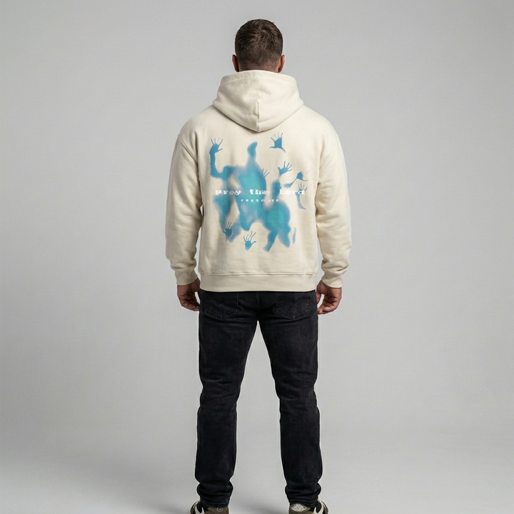 Unisex Oversized Grafický Svetř