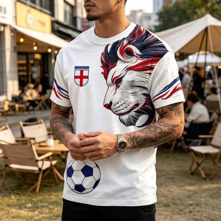 Muže Casual Letní Tričko - WC 2026