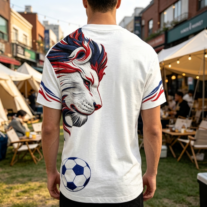 Muže Casual Letní Tričko - WC 2026