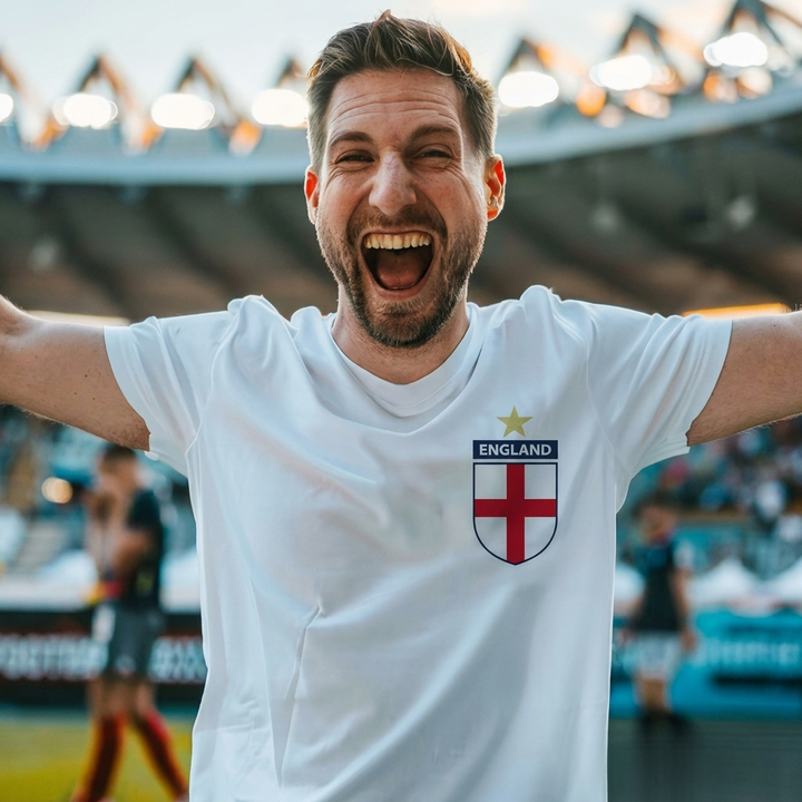 Triko s fotbalovým znakem Anglie